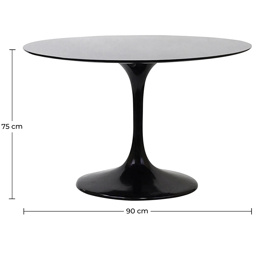 Okrągły stół jadalny - 90 cm - Tulipan image 10