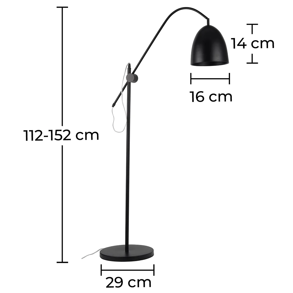 Lampa podłogowa – lampa w stylu minimalistycznym – metal – Beeb image 10