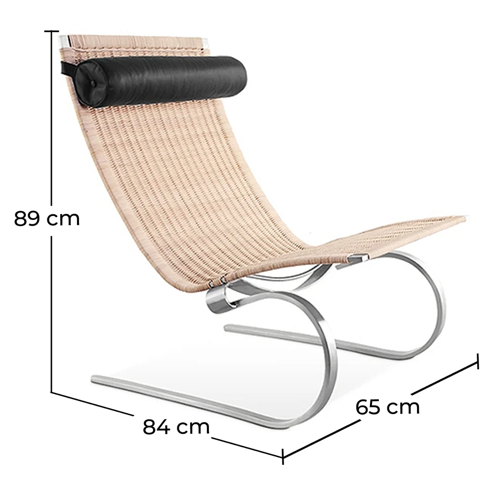 Fotel rattanowy - leżanka w stylu boho - Reed image 10