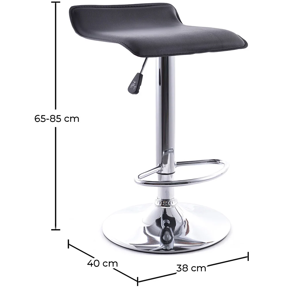 Designerski obrotowy stołek barowy - biuro image 10