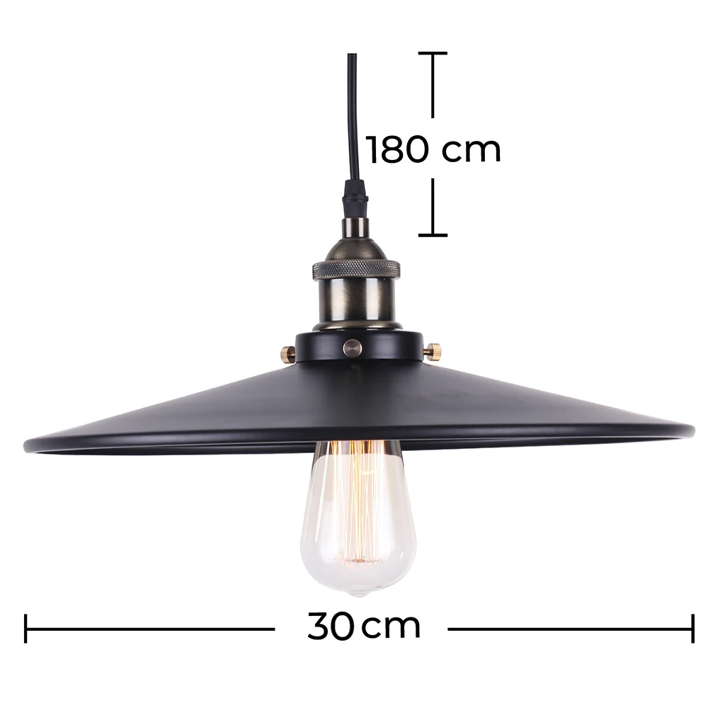 Lampa sufitowa - Lampa wisząca w stylu przemysłowym - Jack image 10