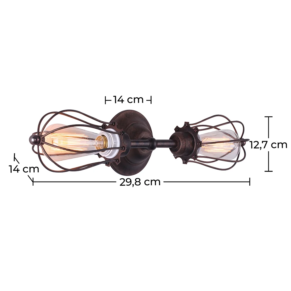 Lampa ścienna - Vintage Design - Wam image 10