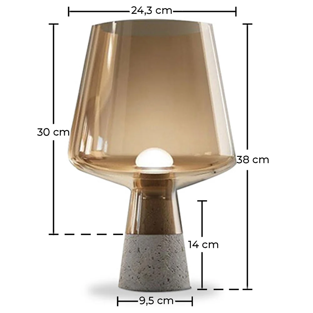 Lampa Stołowa - Lampka do Salonu w Stylu Designu - Silas image 10