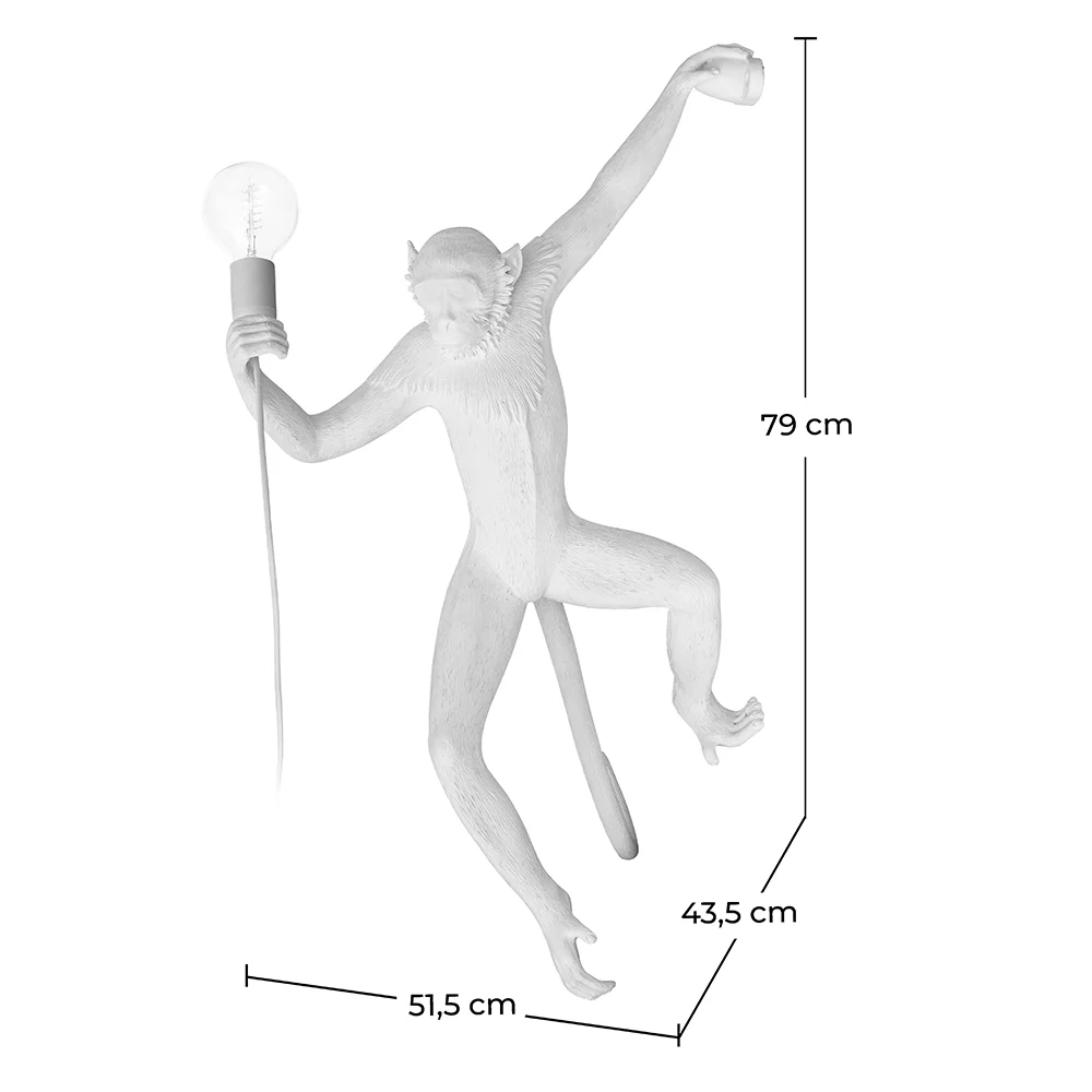 Lampa ścienna - Monkey Design - Resin image 10