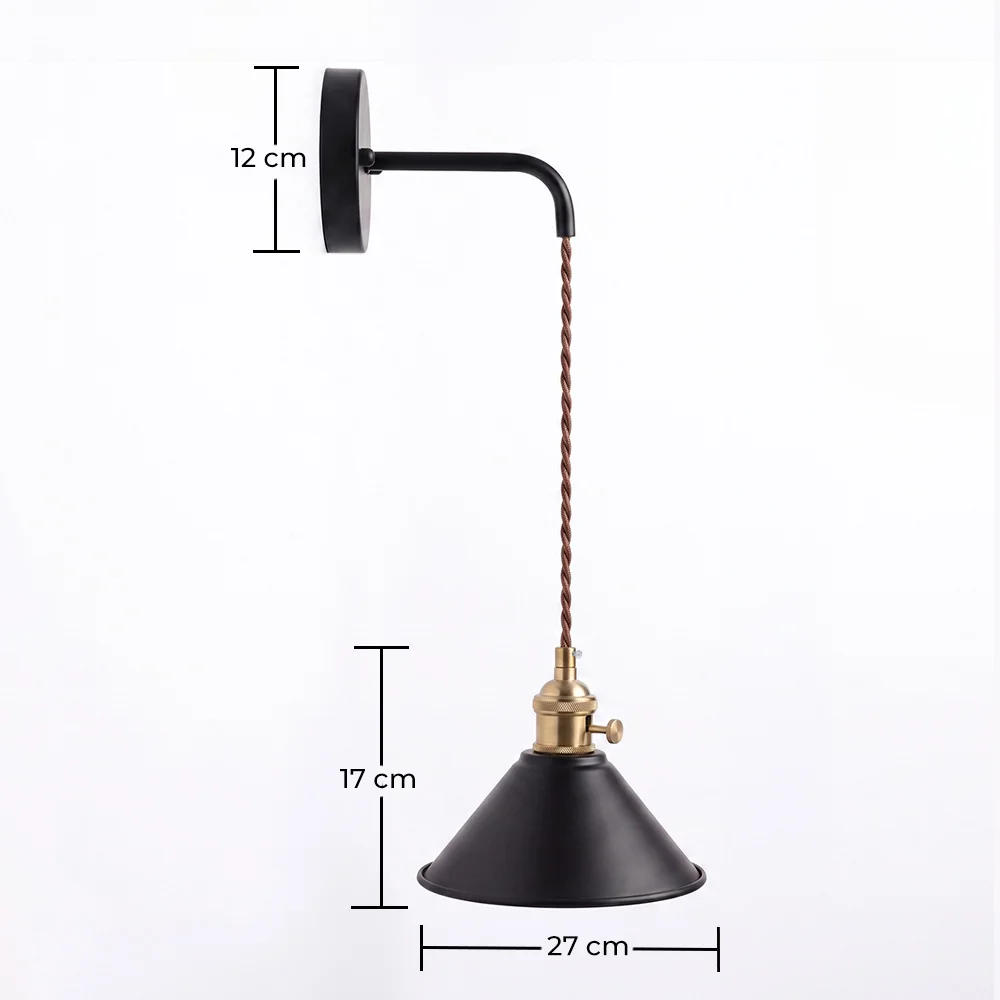 Lampa ścienna - Vintage Design - Curie image 10