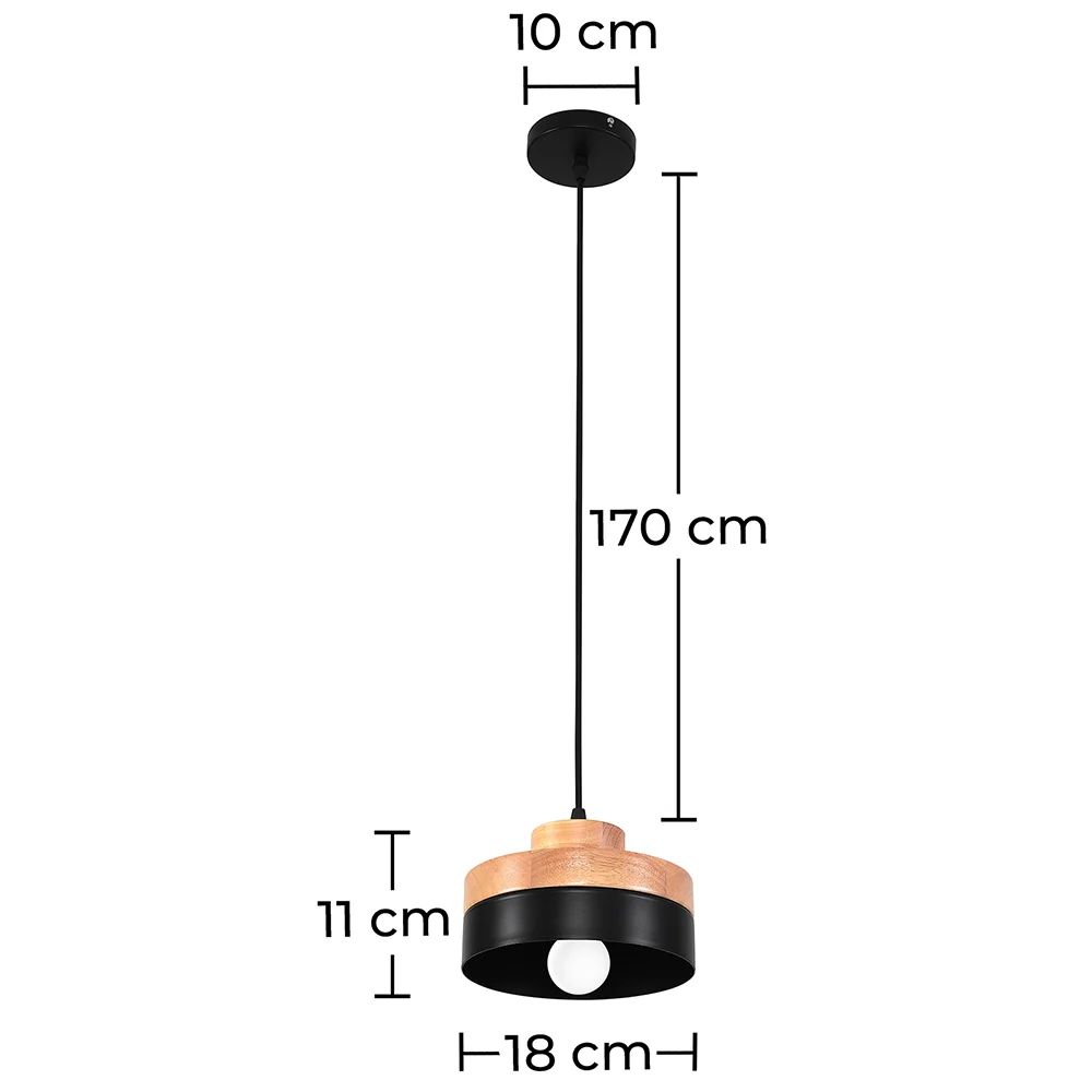 Lampa sufitowa - Kinkiet w stylu skandynawskim - Eigil image 10