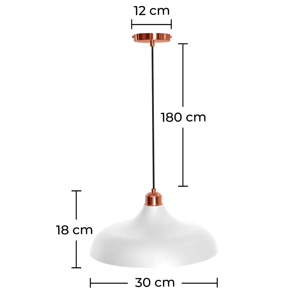 Lampa sufitowa w stylu designerskim - Lampa wisząca metalowa - Enar image 10
