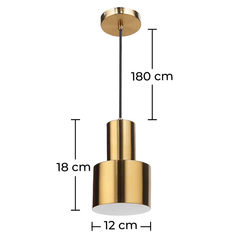 Lampa sufitowa w stylu designerskim - Lampa wisząca z metalu - Camilo image 10