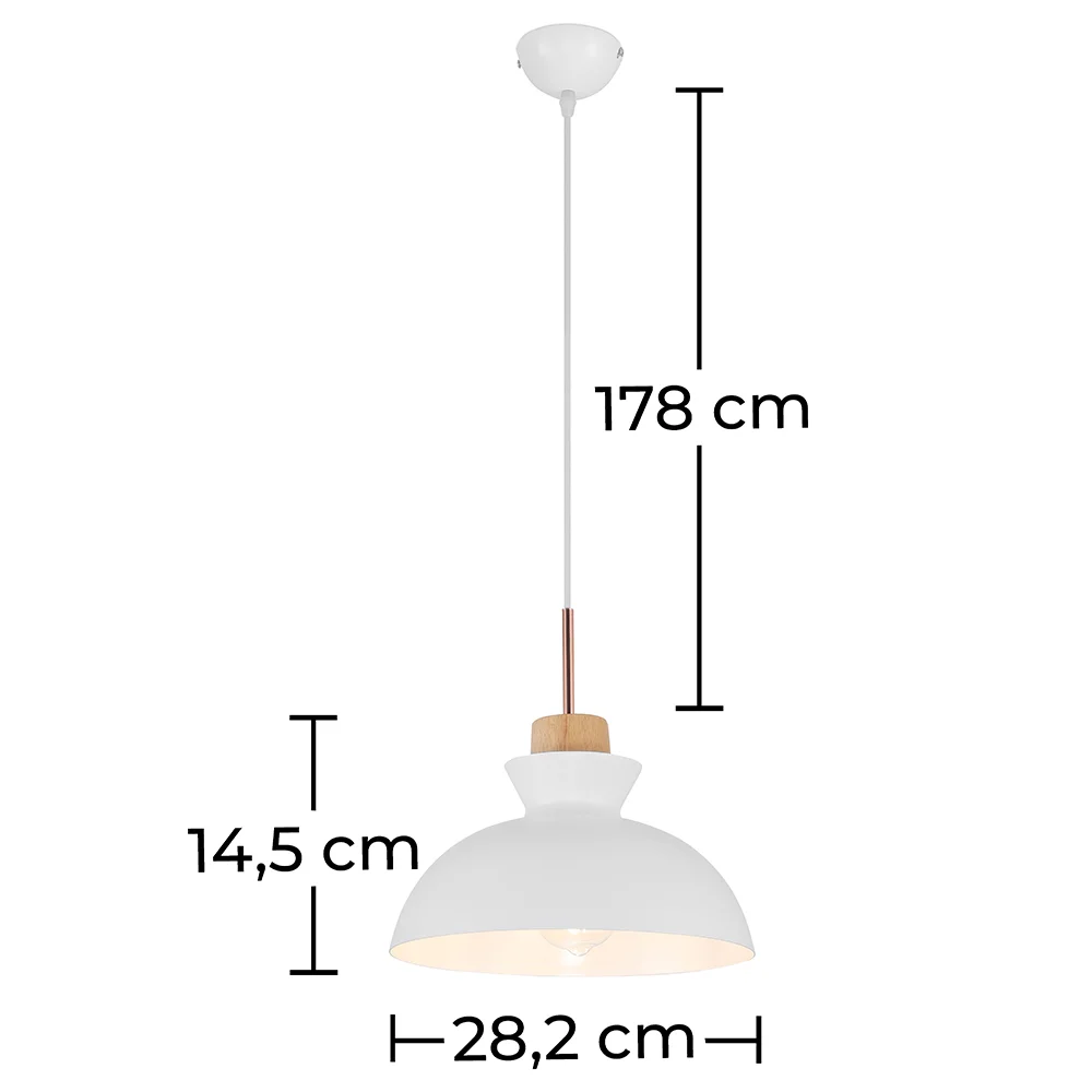 Lampa sufitowa - Kinkiet w stylu skandynawskim - Sigfrid image 10