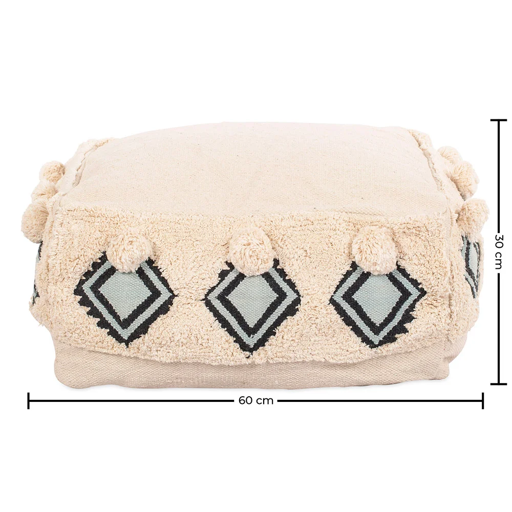 Pufa Siedzenie w stylu Boho Bali - Adelaida image 10