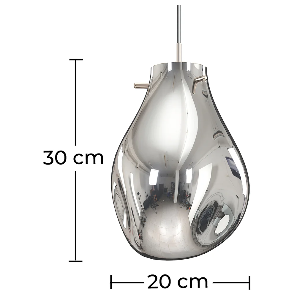 Lampa sufitowa ze szkła - Kinkiet - Projekt lampy - Vera image 10