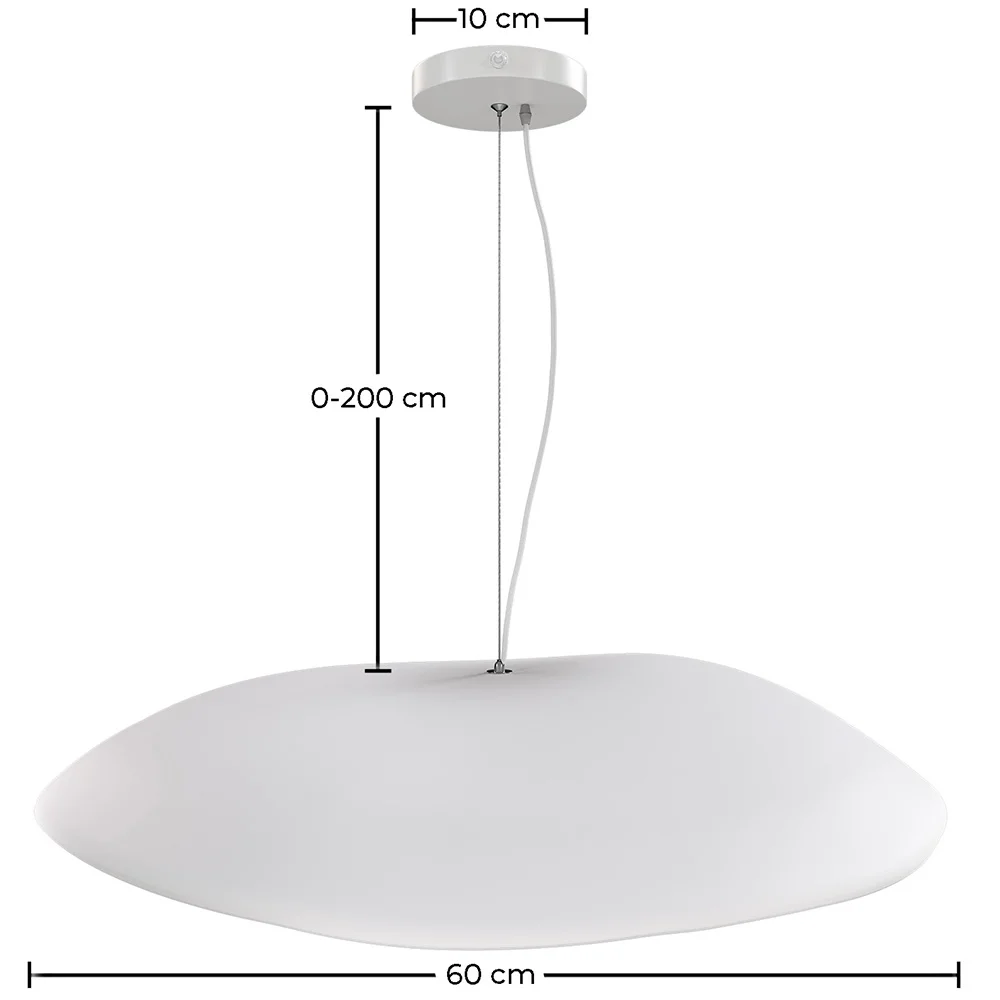 Lampa Wisząca z Żywicy - Grebi image 10