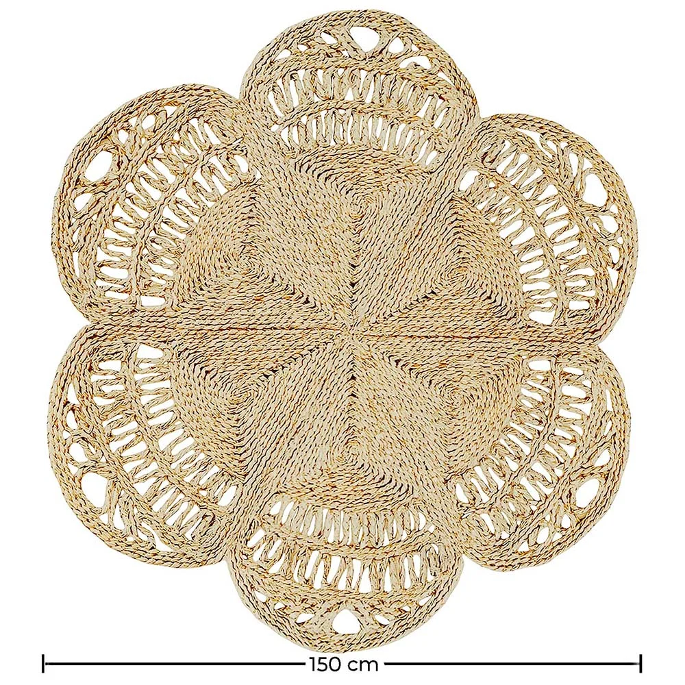 Okrągły dywan z juty - Boho Bali - 150 CM - Niluh image 10