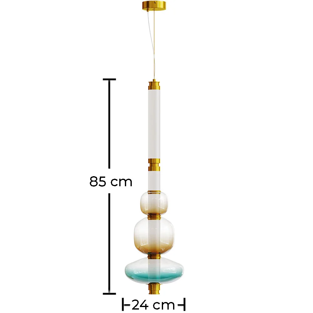 Lampa Wisząca z Kryształem - LED - Buyu image 10