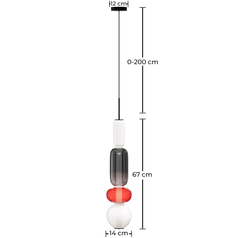 Design Lampa Wisząca - LED - Drinan image 10