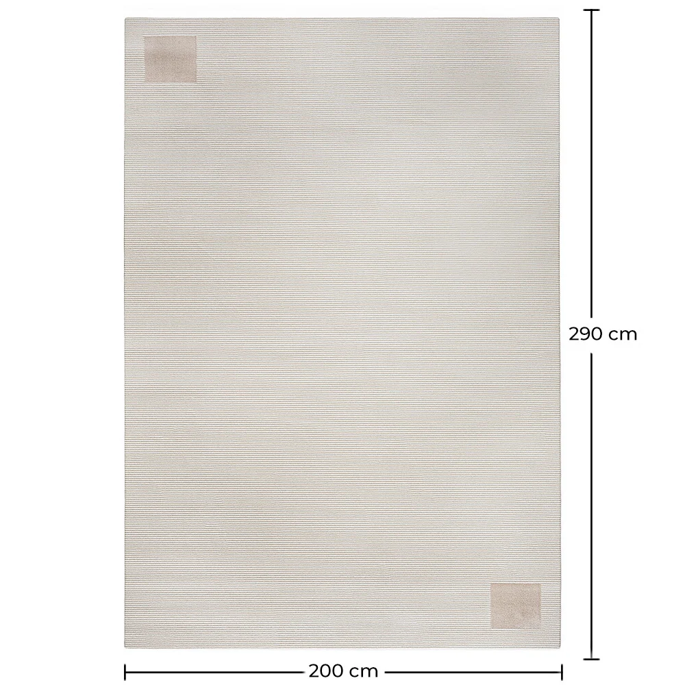 Duży Dywan z Nowoczesnym i Współczesnym Wzorem - Beżowy (290x200 cm) - Cyru image 10