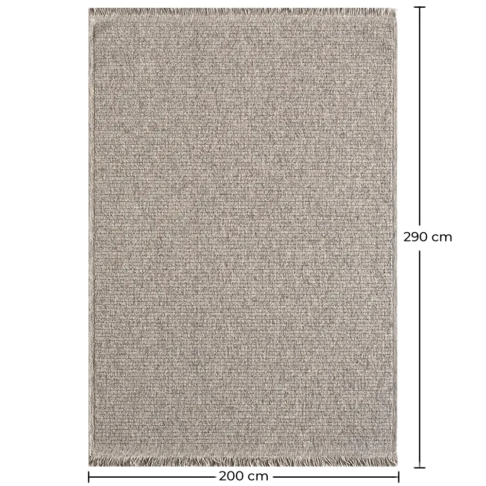 Duży Dywan o Współczesnym i Nowoczesnym Designie - Beżowy (200x290 cm) - Harbor image 10