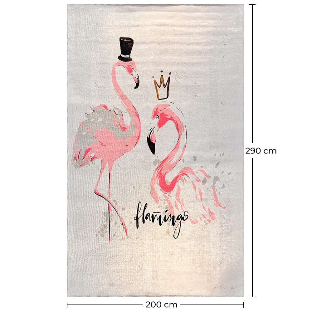 Dywan Dziecięcy - (290x200 cm) - Flamingo  image 10