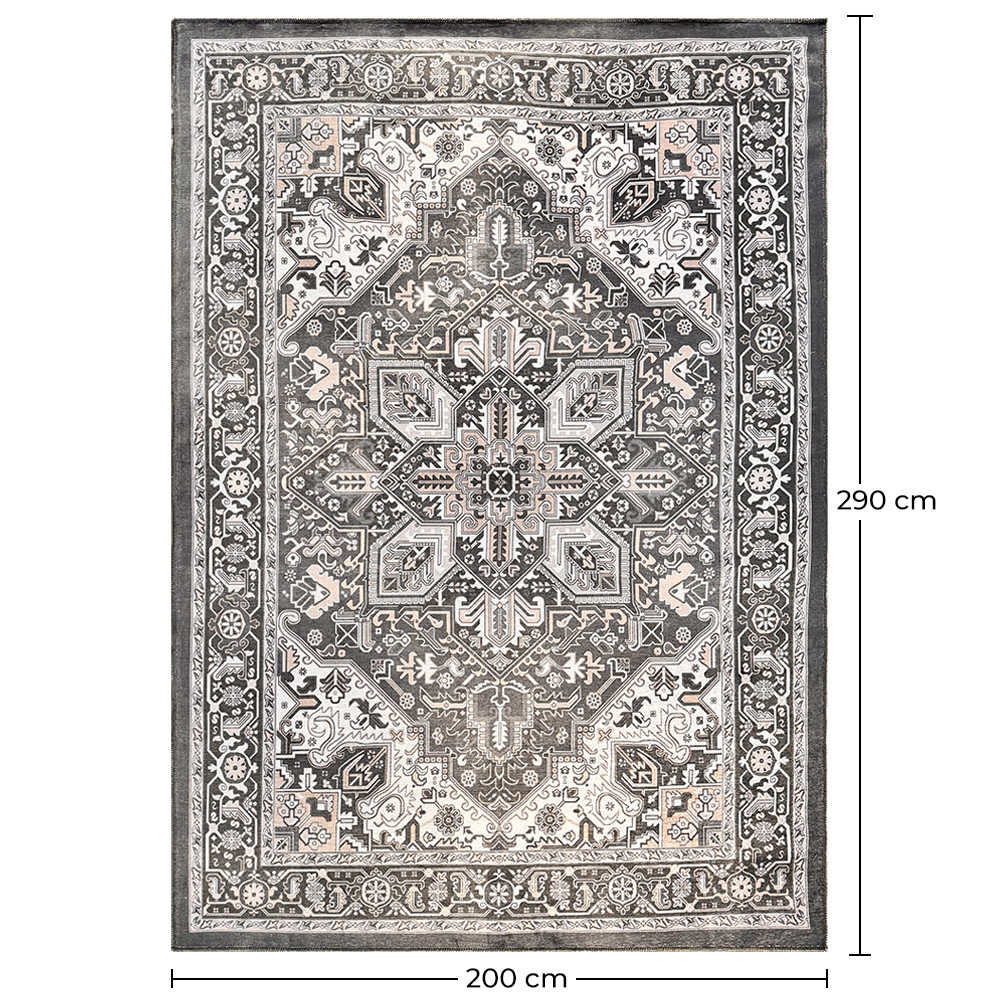 Vintage Dywan Orientalny - (290x200 cm) - Laur image 10