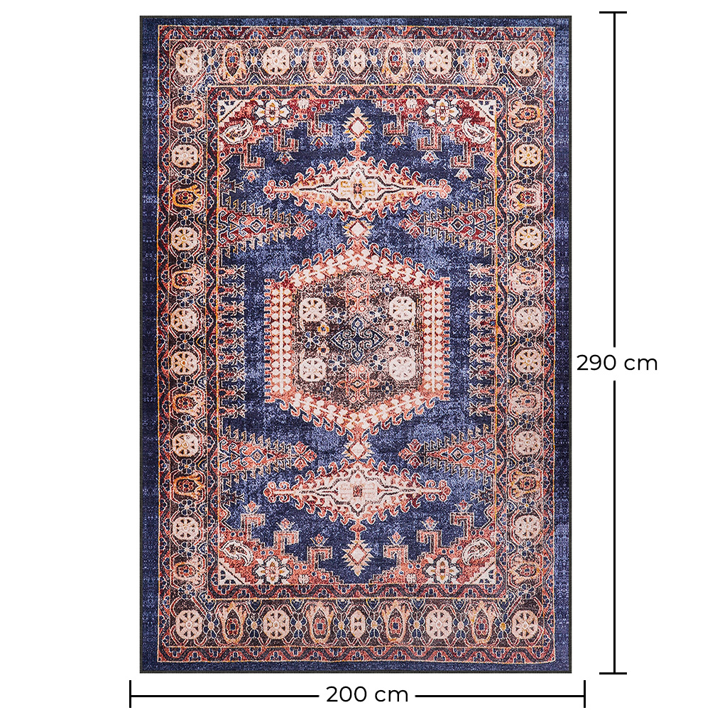 Vintage Dywan Orientalny - (290x200 cm) - Sally image 10