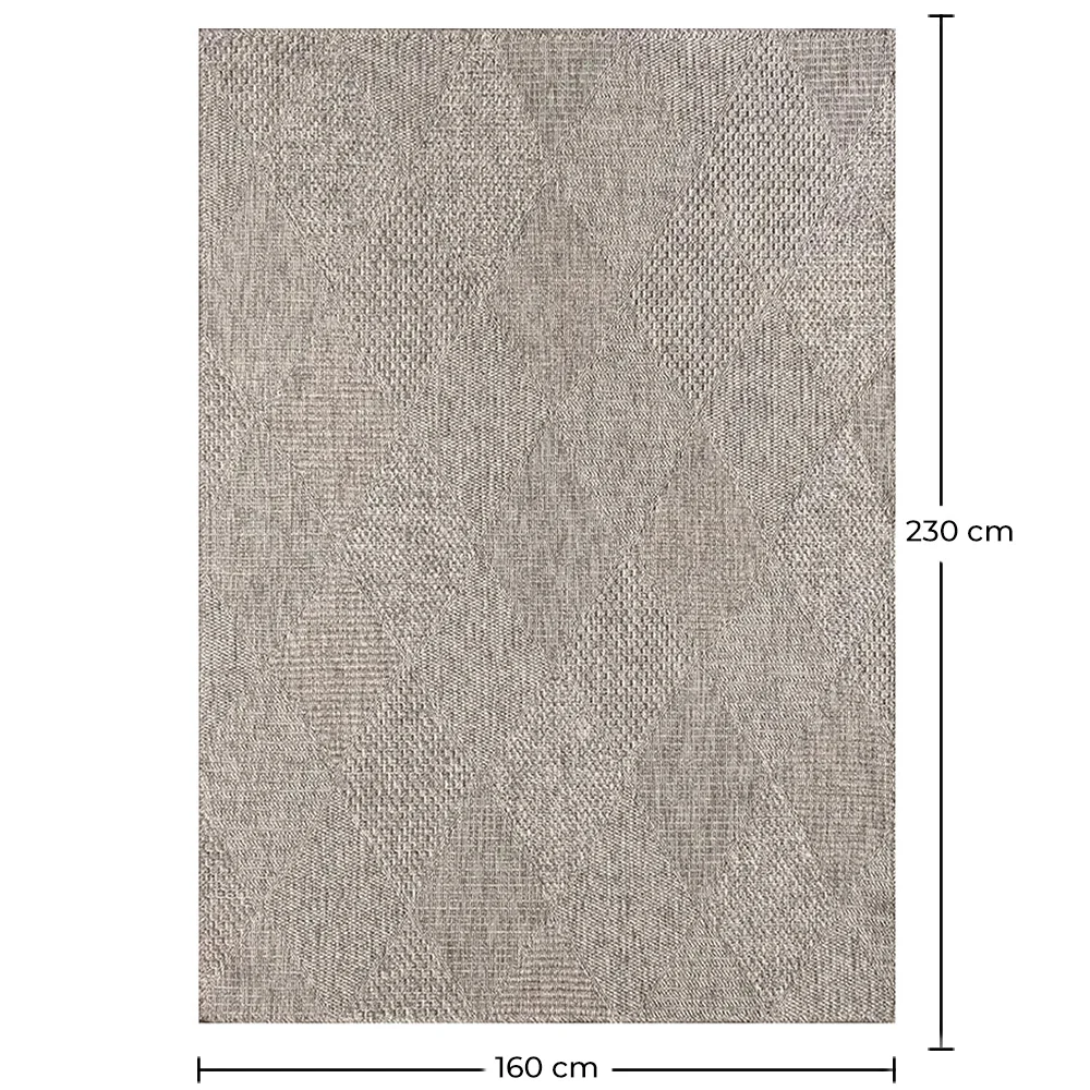 Duży dywan o współczesnym i nowoczesnym wzornictwie - Beżowy (160x230 cm) - Ina image 10