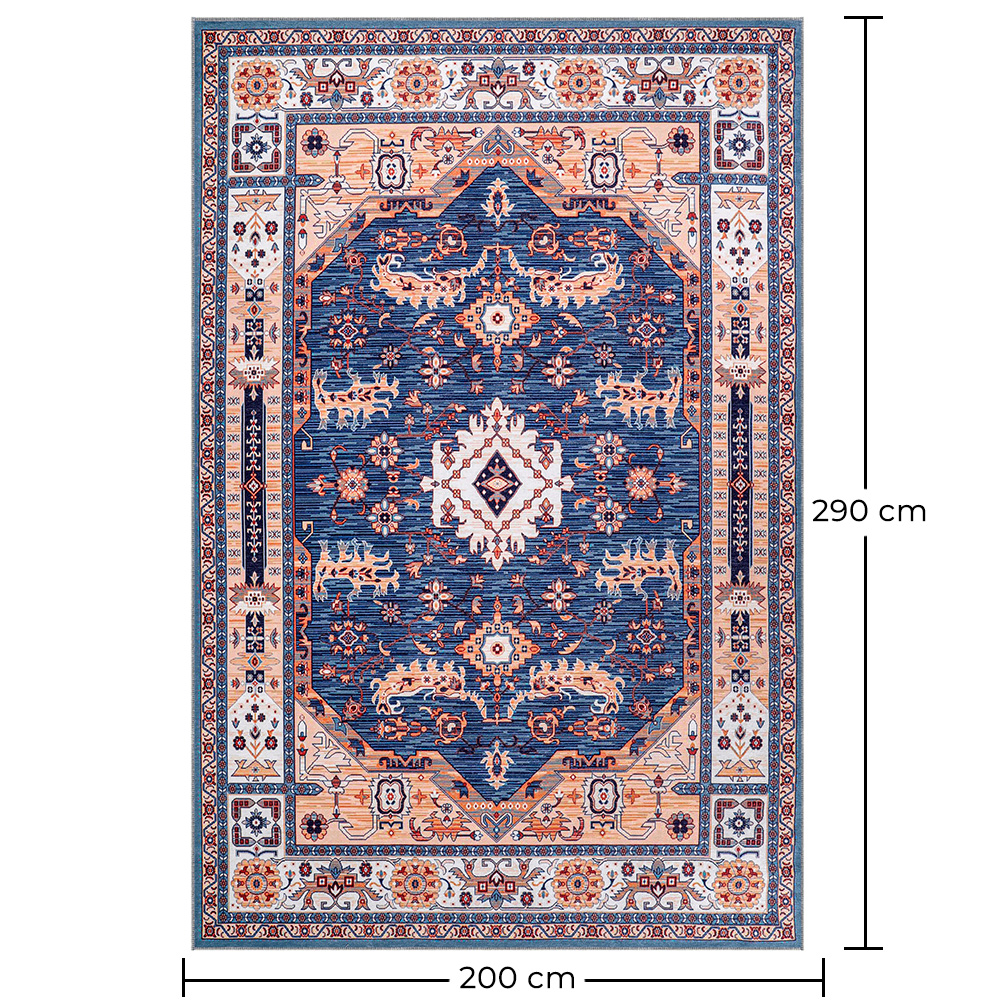 Vintage Dywan Orientalny - (290x200 cm) - Yatam image 10