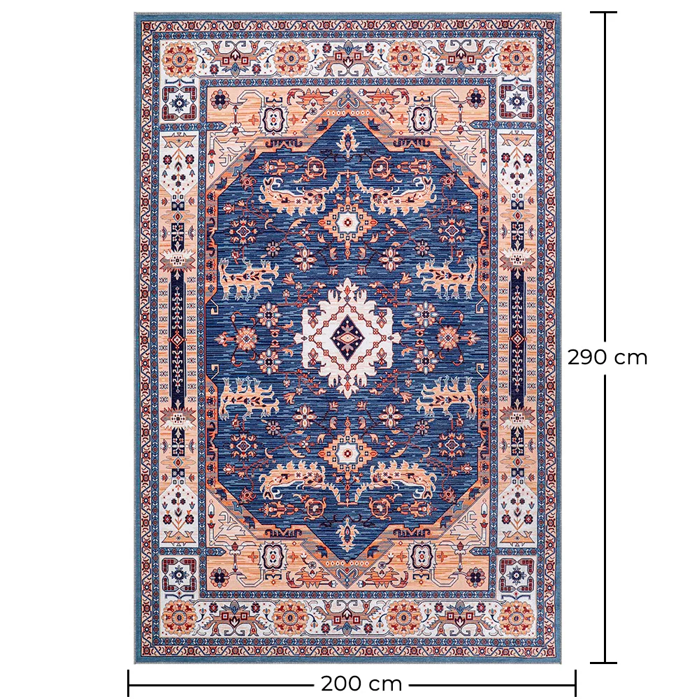 Vintage Dywan Orientalny - (290x200 cm) - Yatam image 10