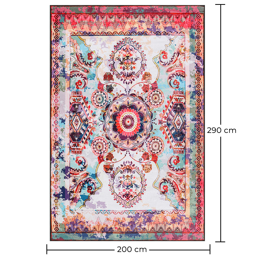 Vintage Dywan Orientalny - (290x200 cm) - Sadova image 10