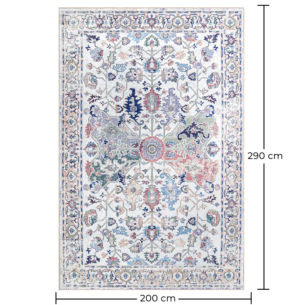 Vintage Dywan Orientalny - (290x200 cm) - Saffron image 10