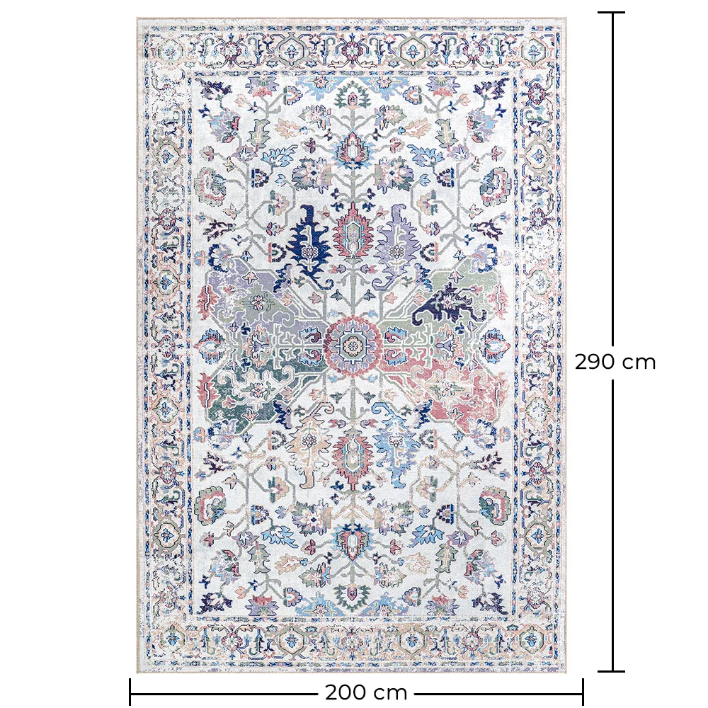 Vintage Dywan Orientalny - (290x200 cm) - Saffron image 10