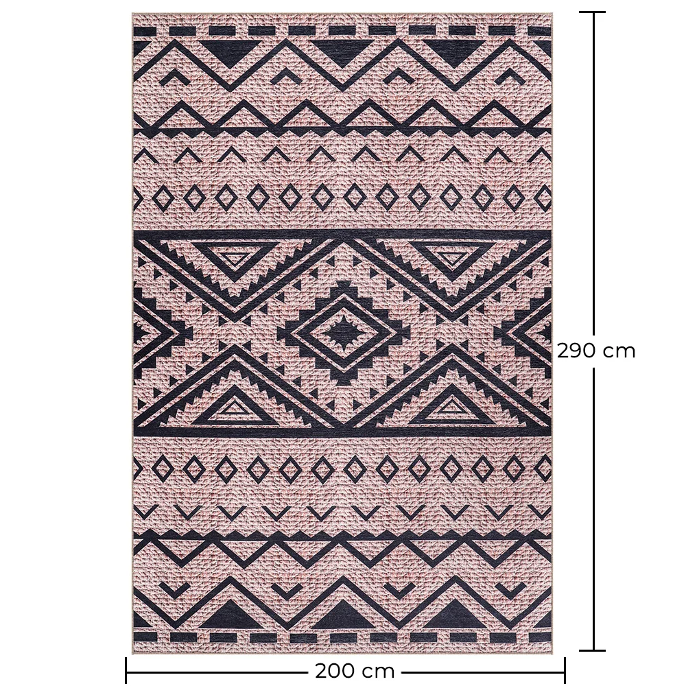 Vintage Dywan Orientalny - (290x200 cm) - Cinder image 10