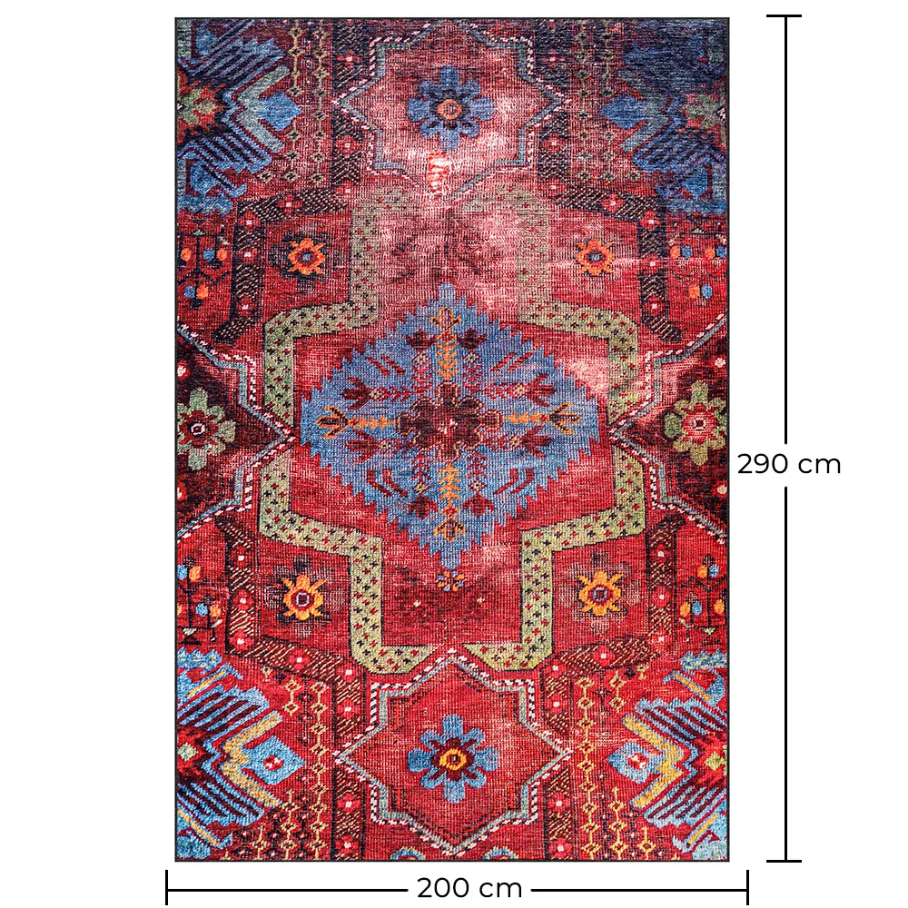 Vintage Dywan Orientalny - (290x200 cm) - Meridian image 10