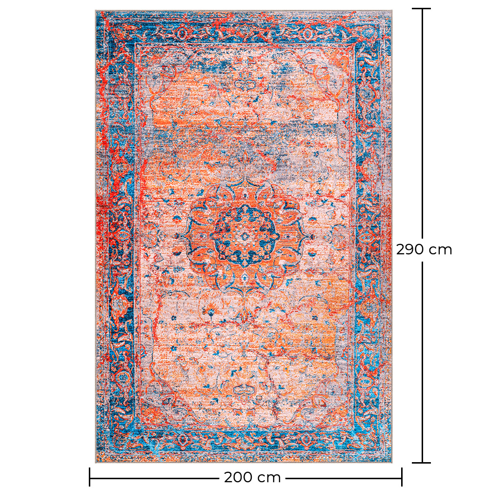 Vintage Dywan Orientalny - (290x200 cm) - Zevida image 10