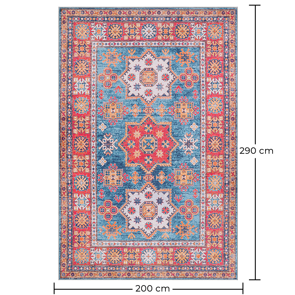 Vintage Dywan Orientalny - (290x200 cm) - Fauna image 10