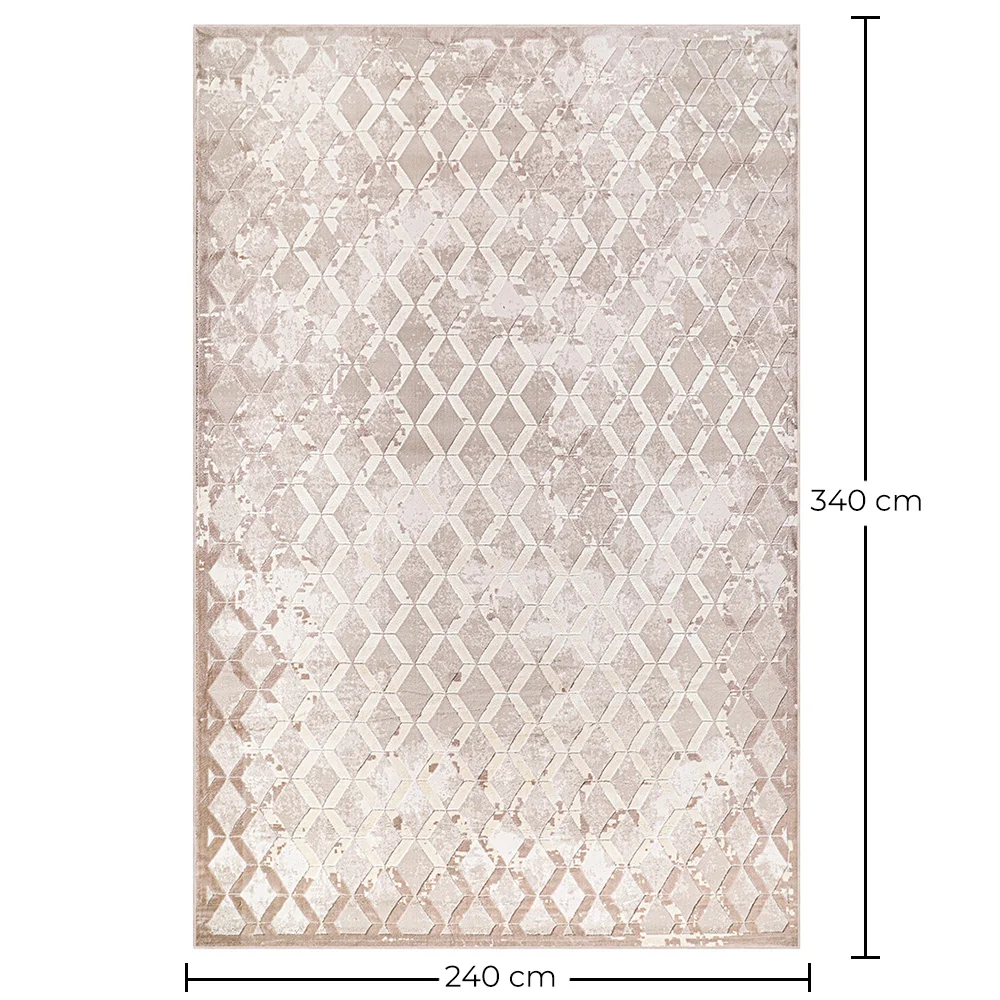 Vintage Dywan Orientalny - (240x340 cm) - Citron image 10