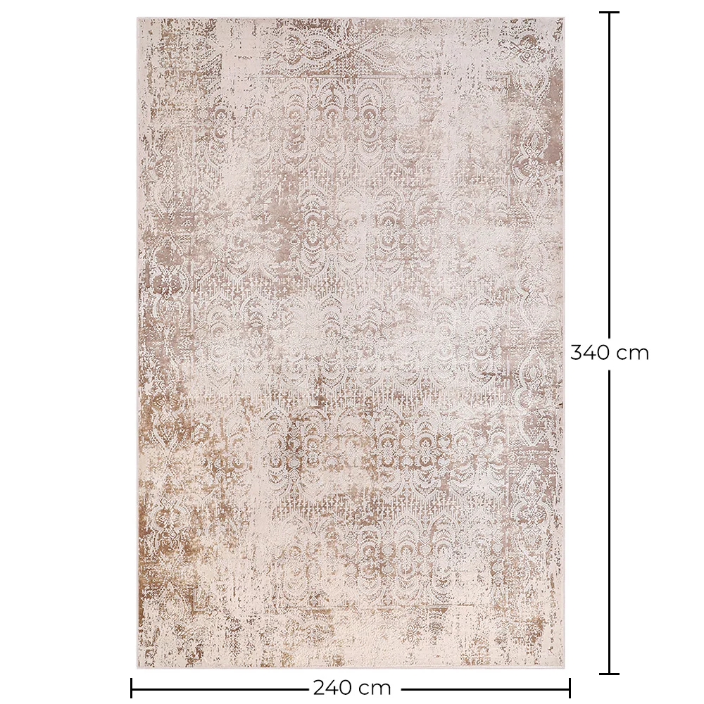 Vintage Dywan Orientalny - (240x340 cm) - Alizarin image 10