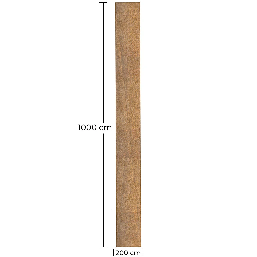 Markiza z włókna kokosowego 10x2M - 100% naturalny żagiel przeciwsłoneczny image 10