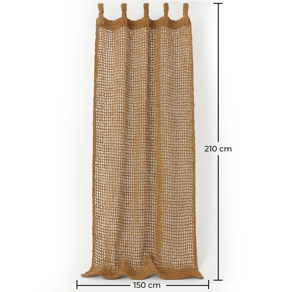 Osłona Zasłona Markiza Włókno Kokosowe 2.1x1.5M – 100% Naturalny Żagiel Cieniujący image 10