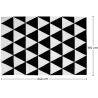 Dywan Projektowy Wzór Trójkątów - Wełna - Triangles image 7