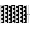 Dywan Projektowy Wzór Trójkątów - Wełna - Triangles image 7