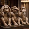 Figurki dekoracyjne - Małpy - Sapiens image 7