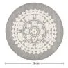 Okrągły Dywan Projektowy - Wełna - Romanty image 7