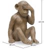 Designerska Figurka Dekoracyjna - Ślepa Małpa - Sapiens image 7