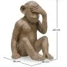 Designerska Figurka Dekoracyjna - Ślepa Małpa - Sapiens image 7