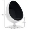 Fotel Design Egg - Skóra - Eny image 7