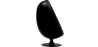 Fotel designerski Egg - tapicerowany w skórze - Eny image 7