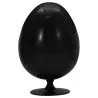 Fotel designerski Egg - tapicerowany w skórze - Eny image 7