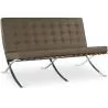Sofa skórzana tapicerowana - 2 osobowa - Town image 7