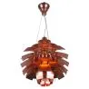 Lampa sufitowa z brązu - Lampa wisząca w stylu alcachofa - Mała - Atrich image 7
