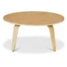 Okrągły drewniany stolik kawowy - Ply image 7